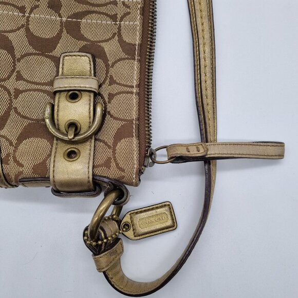 Vintage Coach Top Handle Pouch Bag - Picture 13 of 13